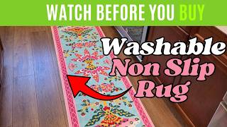 Is the Pink Peony Washable Runner Rug 2x6 the Best Hallway Choice?
