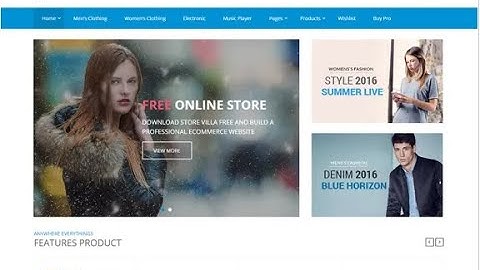 Storevilla   Header Configuration Design Styles CSS,Upload Logo, Favicon, Top Header Settings, Menu