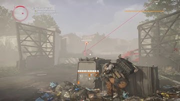 The Division 2: taxi graveyard control point