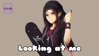Nightcore - Looking At Me Lyrics Sabrina Carpenter