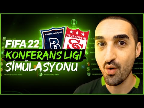 KONFERANS LİGİ GRUPLARINI FIFA'da SİMÜLE EDERSEK NE OLUR? // FIFA 22 KARİYER MODU REBUILD