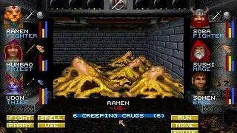 Wizardry VII: Ra-Sep-Re-Tep Dungeon, Floor Two