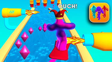 Blob Runner 3D 🙃 All Levels Gameplay Walkthrough - Android or IOS Mobile Game New Levels 9MY5DF