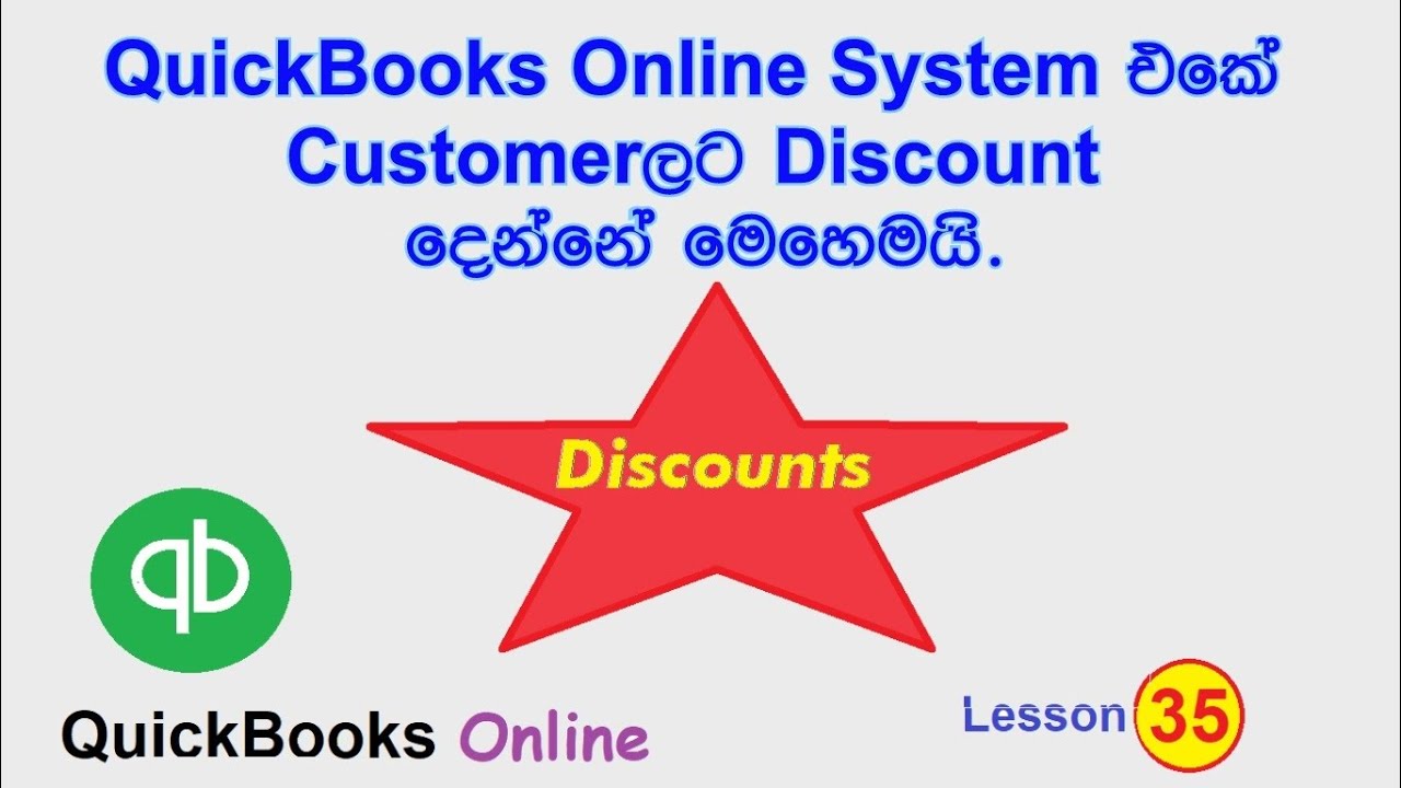 How to activate & apply discount for customers in QuickBooks Online