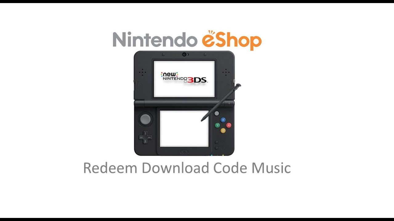 3DS Redeem Download Code Music YouTube