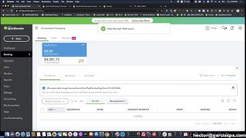 Using Webgility for QuickBooks Online (Shopify and Ebay example)