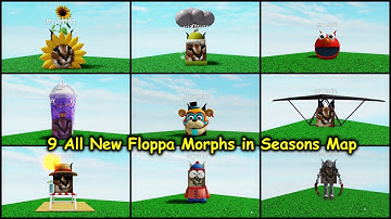 [ Seasons MAP ] How to get  All New 9  Floppa Morphs ! #roblox #floppamorphs #mindude