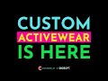 Create  sell custom activewear  exclusively with customcat