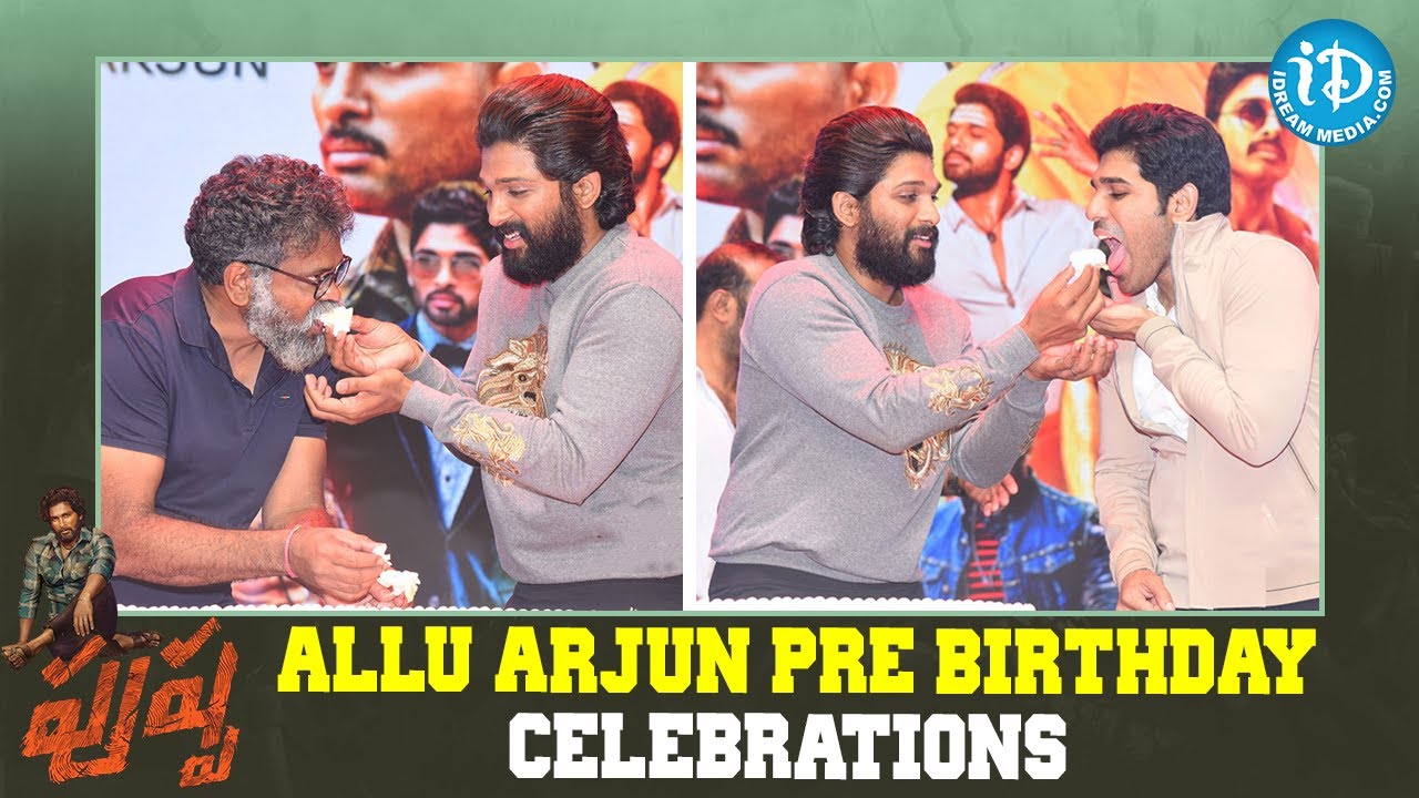Allu Arjun Pre Birthday Celebrations | Pushpa - The First Meet Event | iDream Filmnagar |
