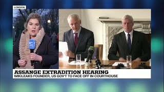 Assange extradition hearing: "He does face 170 years if and when the US are successful"
