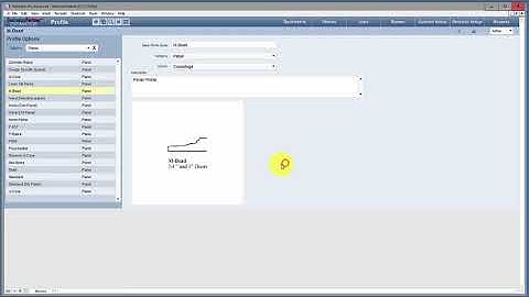 10 Custom Cabinet Estimator-Profiles Setup