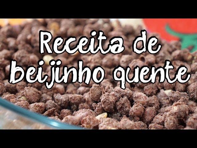 RECEITA: BEIJINHO QUENTE / PRALINÉ