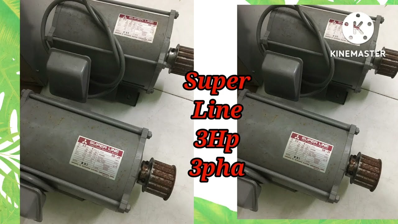 Cặp sinh đôi Motor Super Line 3Hp 3Pha..ib: 0918.800.540