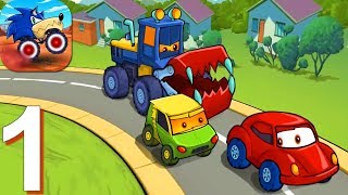 Car Eats Car Multiplayer Racing - Gameplay Walkthrough Part 1 (Android, iOS Gameplay) screenshot 1