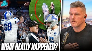 What REALLY Went Wrong In "Ineligible Receiver" Penalty That Stole Win From Lions? | Pat McAfee Show