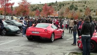 Supercar meeting in Madrid - Huracan, 599 HGTE, 458 Spider...
This meeting was organized this 29th November 2014 by Macchinaria di Lusso. It began in Madrid Xanadú and finished in Segovia. THere were so many good cars like a Hamann Ferrari 512 Testarossa, a 599 HGTE or a Lamborghini Huracan. Supercar meeting in Madrid - Huracan, 599 HGTE, 458 Spider...