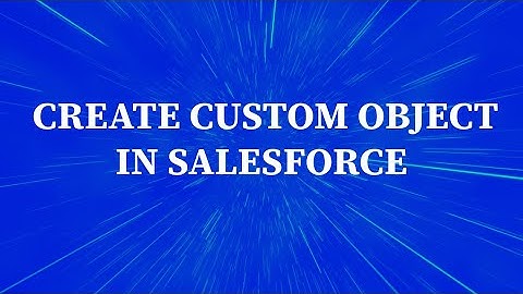 Trailhead - How to create a  Custom Object in Salesforce. #trailheadsalesforce  #salesforcetraining