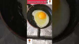 Half Fry Egg Recipe|Breakfast Recipe|Quick and Easy Recipe|Egg Half Fry|Turkish Recipe|1 minute Egg