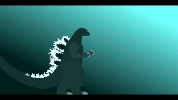 Heisei Godzilla Test | Pivot Animator | Animation