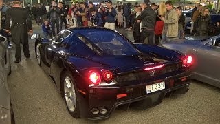 I have filmed an amazing loud ferrari enzo fitted with straight pipes
exhaust driving around in monaco. the legendary is still one of most
a...