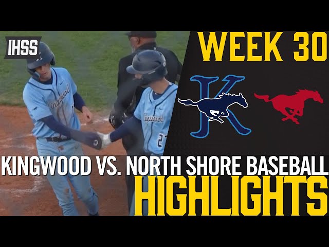 Kingwood Baseball Defeats North Shore 15-8 | Steal of Home Highlight