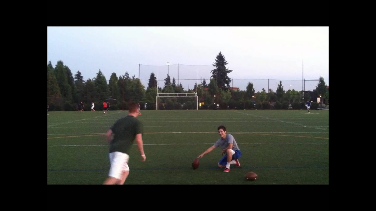 Will Warne kicks 60 yard field goal YouTube