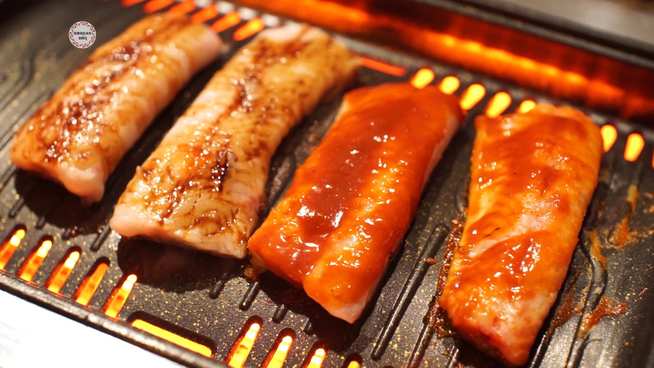 2017 A/W Menu Eel BBQ at the Korean BBQ restaurant, Edinburgh YouTube
