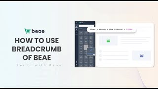 How To Use Breadcrumb Element Of Beae - Best Shopify Page Builder