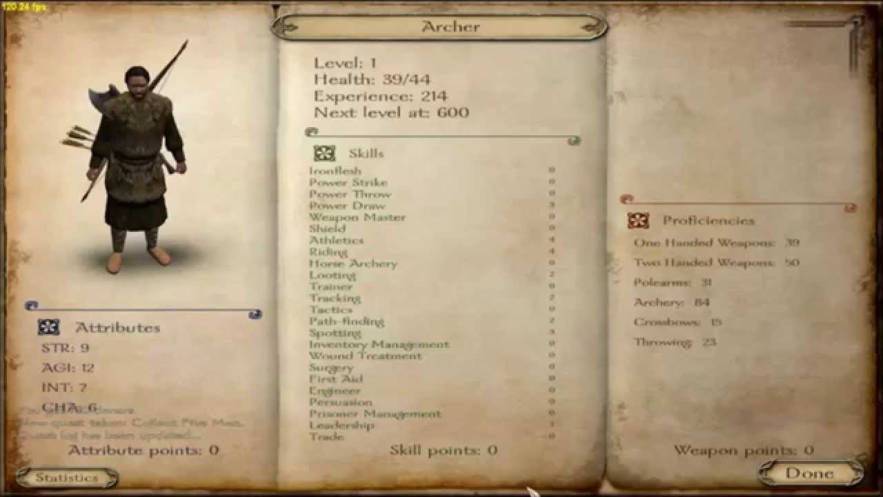 Mount and Blade Warband (Character Creation) YouTube