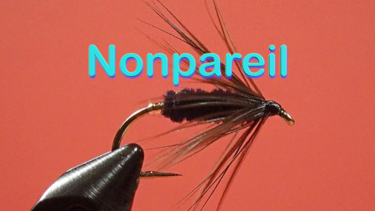 Traditional Wet Fly Trout Patterns: the Nonpareil - YouTube