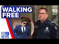 Unlicensed Melbourne driver avoids jail over breaking officer’s leg | 9 News Australia