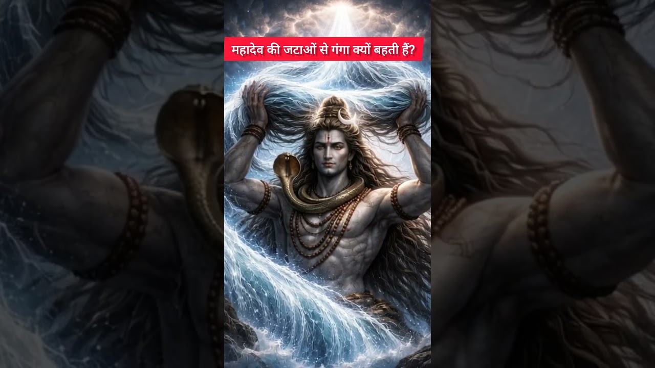महादेव की जटाओं से गंगा क्यों बहती हैं? |Why does Ganga flow from the locks of Mahadev? 