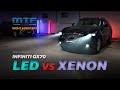 Что лучше? Ксенон или LED? Сравнение до и после, на примере Infiniti QX70