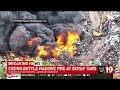 Crews respond to vehicle scrap yard fire in Jackson Township