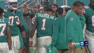 Dolphins place Tua Tagovailoa on injured reserve after latest concussion, AP source says