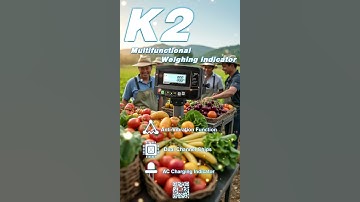 K2，a multifunctional weighing indicator with LCD display and printing function.#weighing indicators