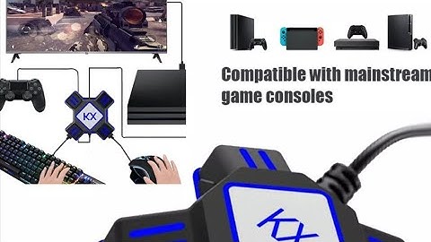 Adapter Mouse Keyboards Type-c Converter For Switch Xbox PS4 PS3