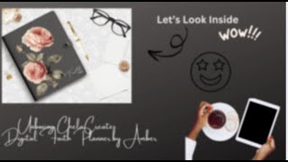 Finally! The Chela Creates Digital Faith Planner Review & Process! #digitalplannercommunity