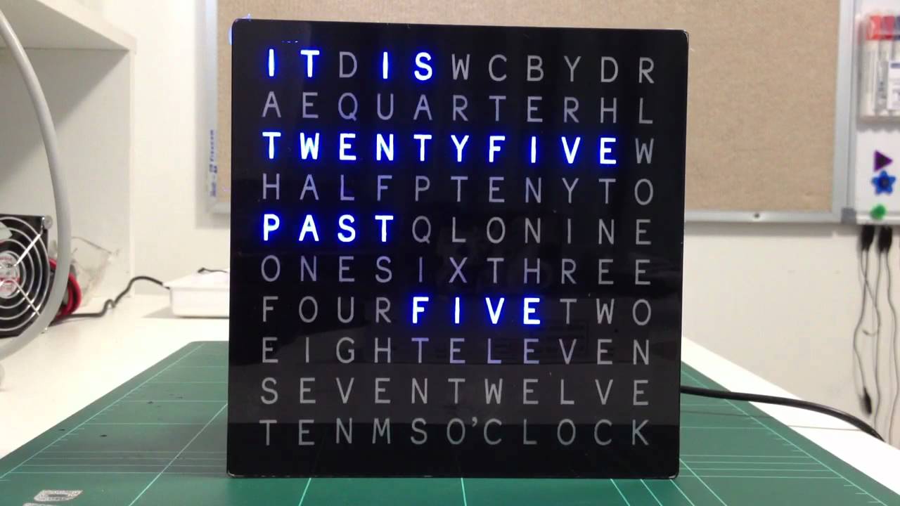 word clock time word clock time