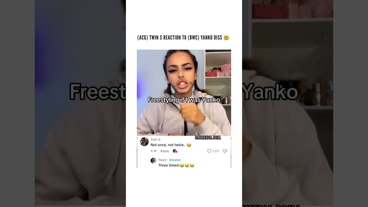 #acg Twin S mocks #7th Yanko on TikTok #ukdrill