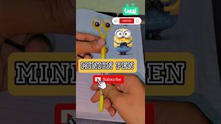 MINION PEN | EYE 👀 PEN | #unique #minions #trending #minion ‎@INFINITYBOND0001  #youtubeshorts