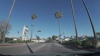 DRIVING 4k LOS ANGELES BIXBY KNOLLS, LONG BEACH, WHITTIER , ALHABRA