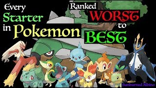 Every Starter in Pokemon Ranked Worst to Best All 27 Starter Pokemon Ranked From Worst To Best