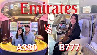 Celebrity Emirates A380 or B777 Business Class, which one is better? Profile