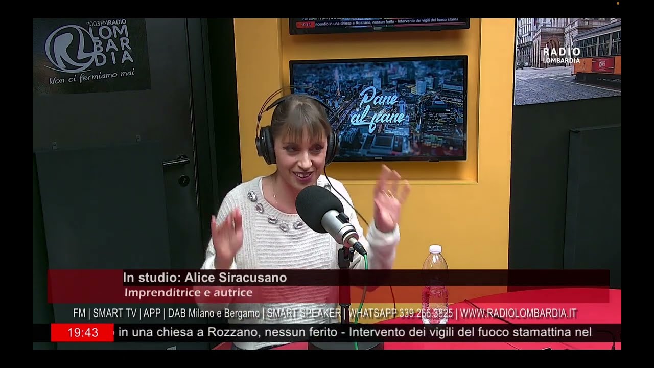 Il senso del potere | Libro | Intervista ad Alice Siracusano in Radio Lombardia con Nicoletta Prandi