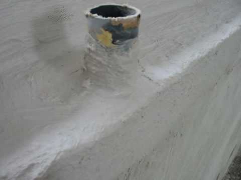 Schwimmbad Abdichtung - YouTube