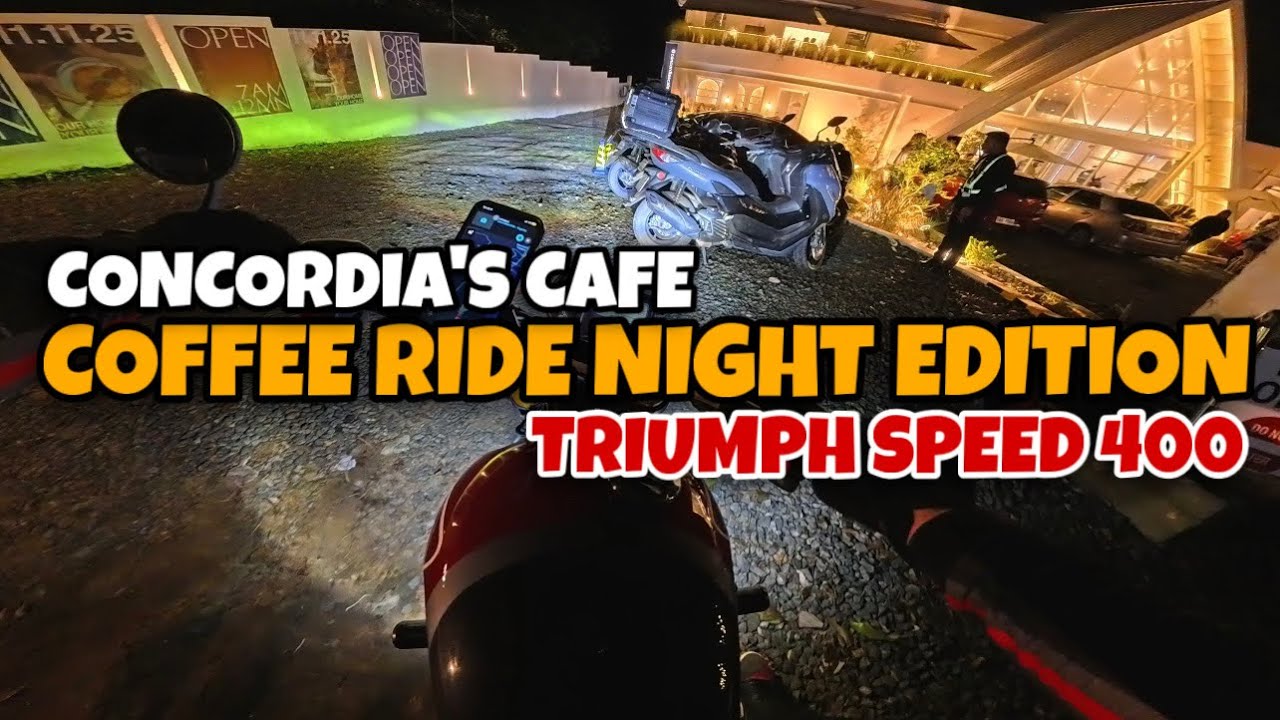 Concordia’s Cafe Tagaytay | Triumph Speed 400