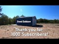 New Metal Building for the Farm  | Update on the Garden | Thank you for 1000 Subscribers!