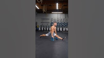 Square out your hips in your front split