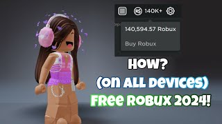HOW TO GET FREE ROBUX* 2024 (new method on all devices)
